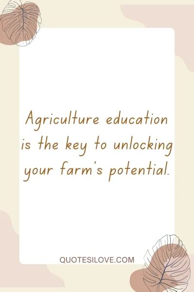 Agriculture Education Quotes 的图像结果