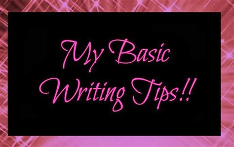 Image result for Basic Writing Tips