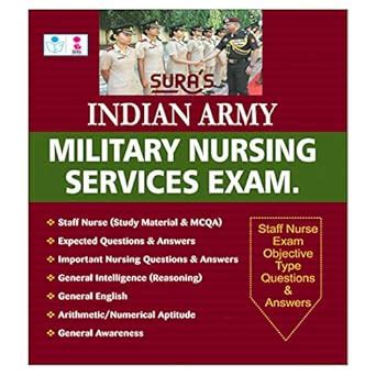 Buy Indian Army Military Nursing Service Exam Objective Type Questions ...