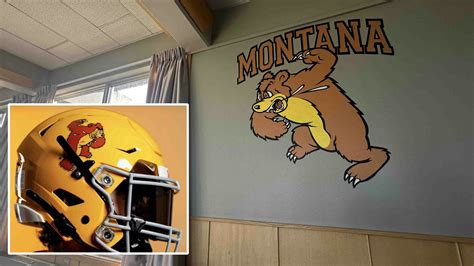 Montana's Forgotten ‘Slobbering Bear’ College Mascot Gets His Helmet ...