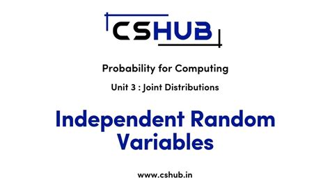Image result for Independent Random Variable Expecation Example