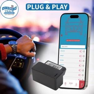 Acumen Track OBD II (PLUG & PLAY, INBUILT BATTERY) GPS Tracker only for ...