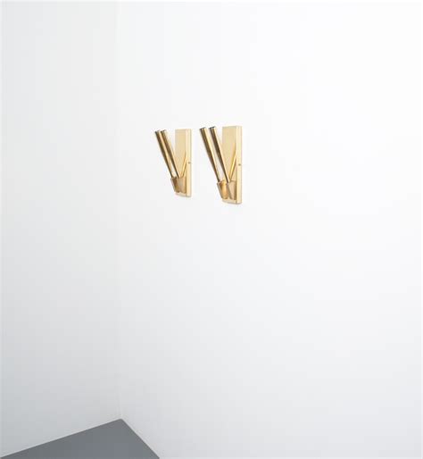 Gio Ponti Attributed Brass Wall Lights Sconces Mid-Century – DERIVE