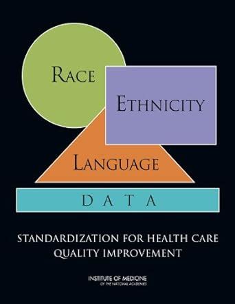 Race, Ethnicity, and Language Data: Standardization for Health Care ...