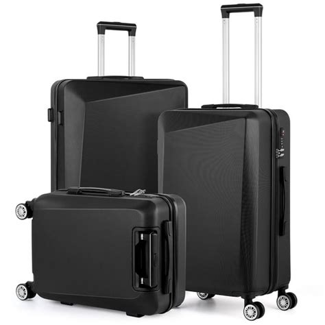 Buy HIKOLAYAE Cottage Collection Hardside Luggage Set with 8-Wheel ...