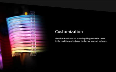 LIAN LI STRIMER RGB 24-PIN PSU Cable - Strimer 24pin - PW24-24, Multi ...