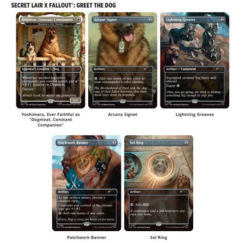 [PRE-ORDER] Secret Lair x Fallout®: Greet the Dog & Green Gate Hobbies