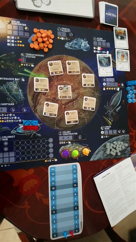 Image result for Alien Frontiers Board Game How to Play