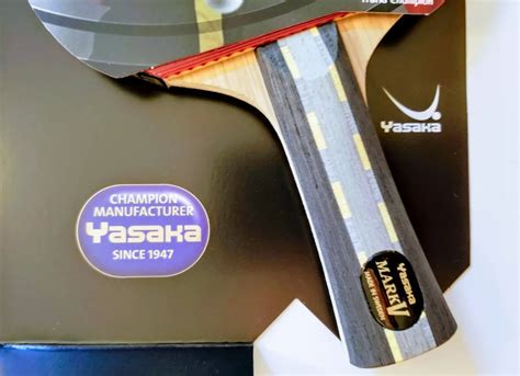 Yasaka MARK V Carbon Flared Handle Table Tennis India | Ubuy