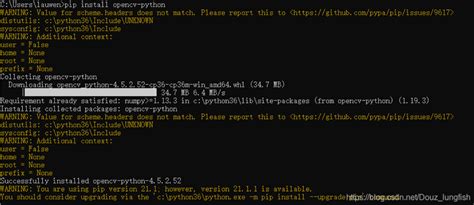 OpenCV 4 5 5 Python Pip Install 的图像结果