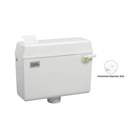 Hindware External Wall Mounted Cistern Without Frame SUPERB - White on ...