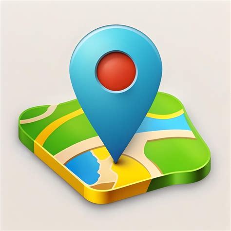 3D Map Pin with Line Icon 的图像结果