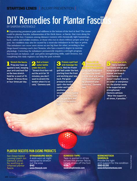 Easy remedies for plantar fasciitis | Pequot Runners