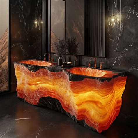 Ultra-Luxury Mineral Crystal Bathroom Vanities: The Pinnacle of ...