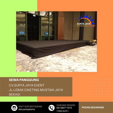 Rental Panggung Pasar Minggu Pasar Minggu Jakarta Selatan