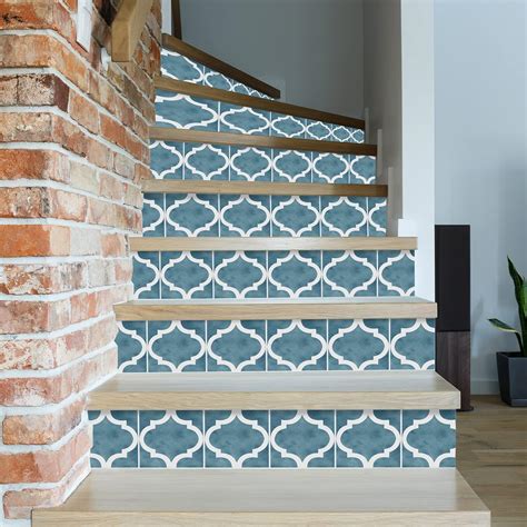 Buy funlife 1 Roll Peel and Stick Stair Riser Sticker, Self Adhesive ...