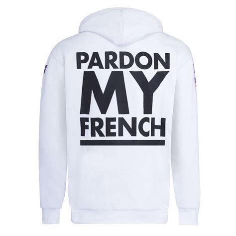 WORLD PARDON MY FRENCH HOODIE WHITE