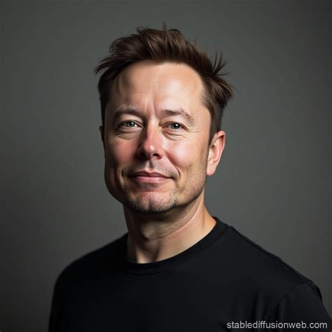 Elon Musk's Portrait | Stable Diffusion Online