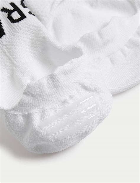 Buy 3 Pack Pima Cotton Blend Invisible Trainer Liners™ at Marks & Spencer