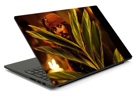 ISEE 360® Pirates of Caribbean Jack Sparrow Laptop Skin Cover Laminated ...