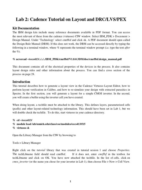 Image result for Cadence Layout Tutorial