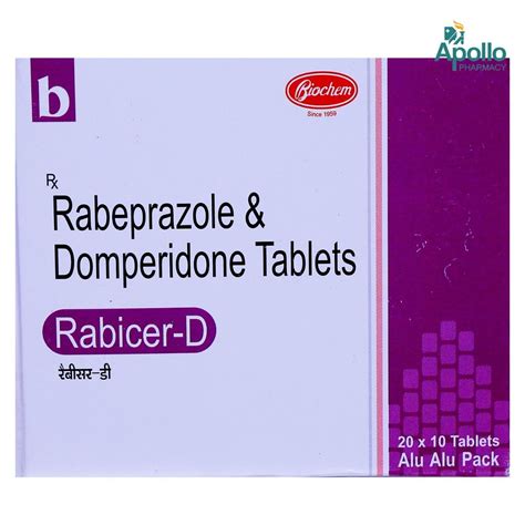 Rabicer-D Tablet | Uses, Side Effects, Price | Apollo Pharmacy