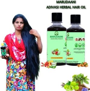 MARUDAANI Adivasi Ayurvedic Hair Oil For Hair Fall Control Hair Oil ...