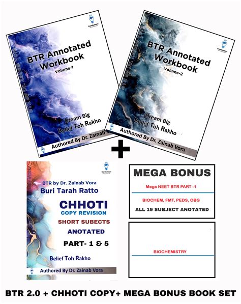 BTR Offically 2.0 Anotated - Chhoti Copy - Mega Bonus By Dr. Zainab Vo ...