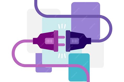 Cable disconnected illustration | Premium Vector