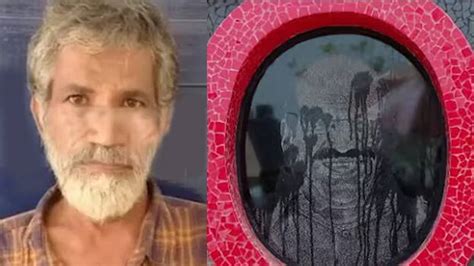 Vandalism at memorial tombs of CPM leaders in Payyambalam; Accused ...