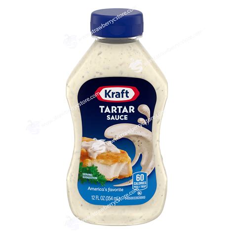 Sốt Kraft Tartar Sauce, Chai 354g (12 Oz.) - Strawberry C-Store