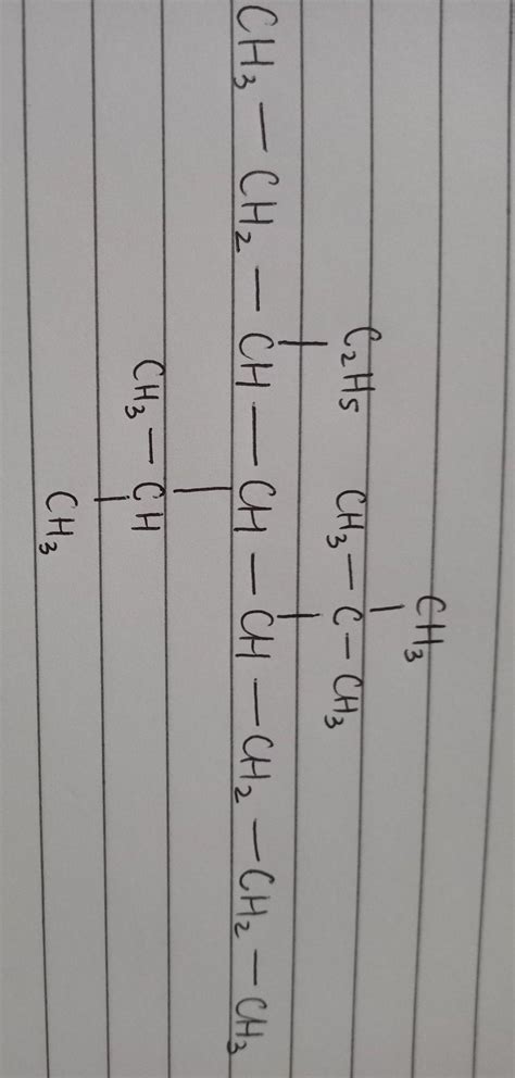 write it's IUPAC name - Brainly.in