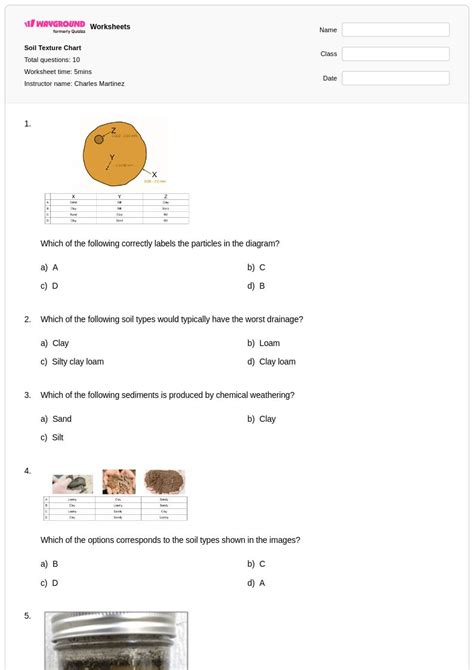 50+ Soil Texture worksheets on Wayground | Free & Printable