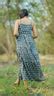 Shop maxi dress: Indigo tier tier dress online at bebaakstudio.com – Bebaak