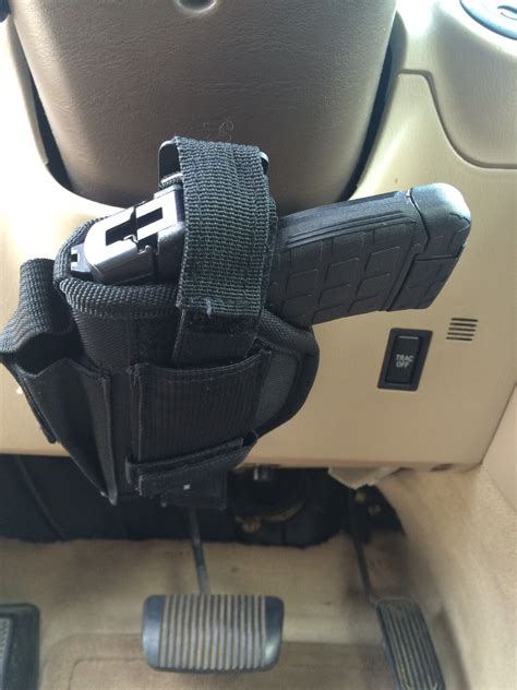 Vehicle Mount Accessories Car Truck Handgun Pistol Holster Conceal Ambidextrous | eBay