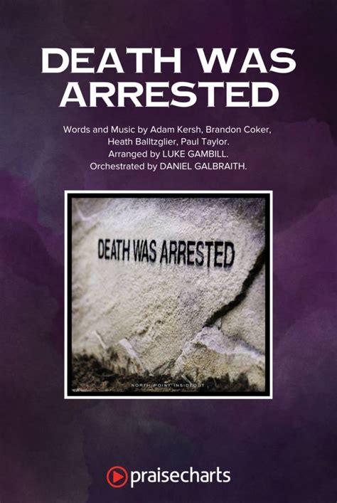 Death Was Arrested (Choral Anthem SATB) Sheet Music PDF (North Point ...