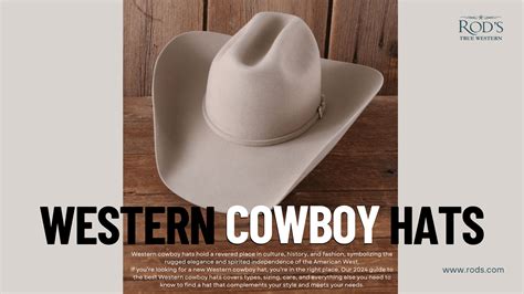 How to Choose the Best Western Cowboy Hats: The Ultimate Guide 2024 ...