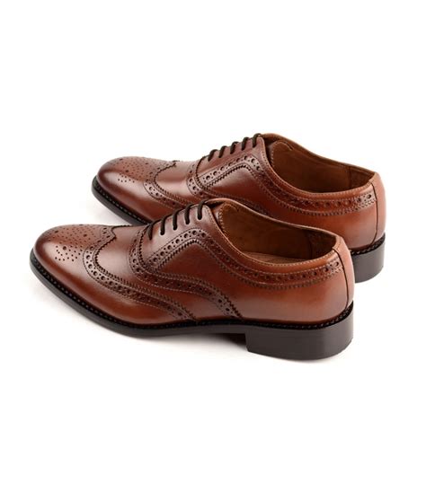 Pelle Santino - Goodyear Welted Full Brogue Oxfords Cognac | Best ...