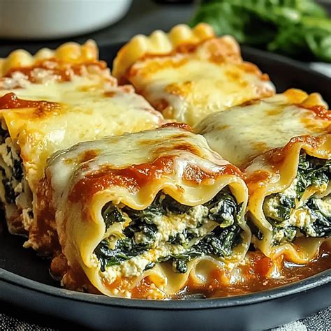 Delicious Spinach Lasagna Roll-ups That Everyone Will Love