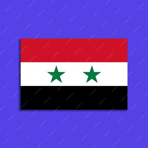 Drapeau de la Syrie en vecteur haute résolution au format eps 10 ...