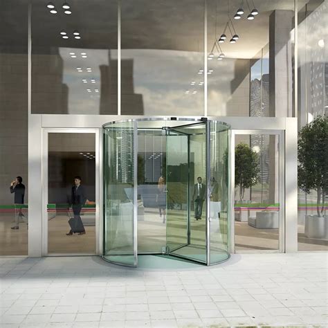 ASSA ABLOY RD300 All-glass Revolving Door | ASSA ABLOY