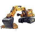 Buy PLUSPOINT Excavator Construction Vehicles for Kids Friction Powered ...