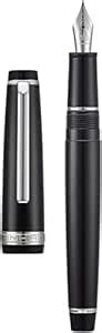 GIFTZANIA Jinhao 82 Black Acrylic Chrome Trim Fountain Pen, Iridium ...