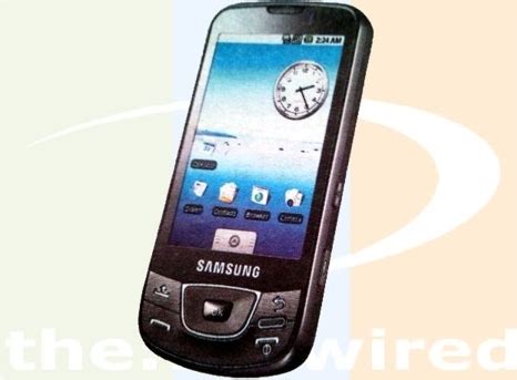 Samsung First Android Phone 的图像结果