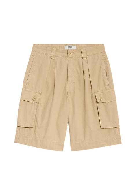 Buy Pure Cotton Cargo Shorts at Marks & Spencer