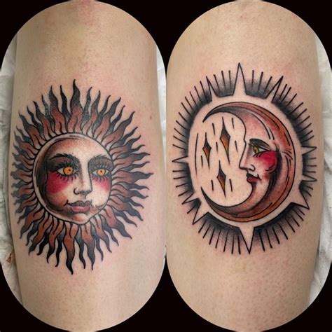 24 Sun and Moon Tattoo for Sky Lovers in 2021 - Page 5 of 5 - Small ...