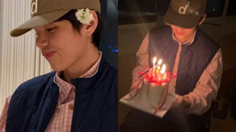 BTS' V gets birthday love from Wooga Squad as Park Seo Joon, Peakboy ...