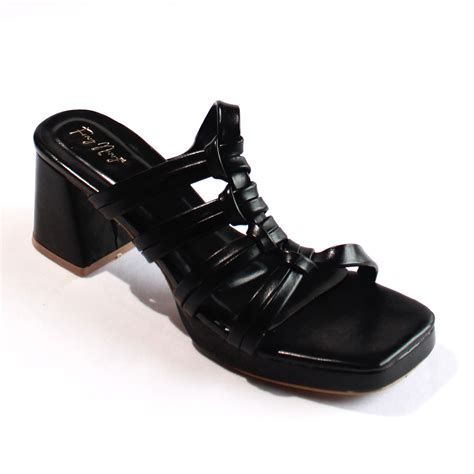 Strappy Platform - Black