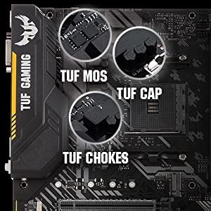 Amazon.in: Buy ASUS TUF B450-Plus Gaming Motherboard (ATX) AMD Ryzen 2 ...
