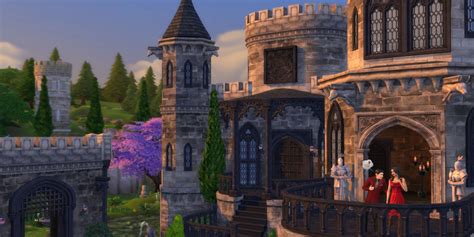 Sims 4 Castle 的图像结果